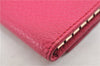 Authentic GUCCI Swing Vintage６Six Hooks Key Case Leather 354499 Pink 1374G