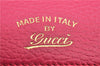Authentic GUCCI Swing Vintage６Six Hooks Key Case Leather 354499 Pink 1374G