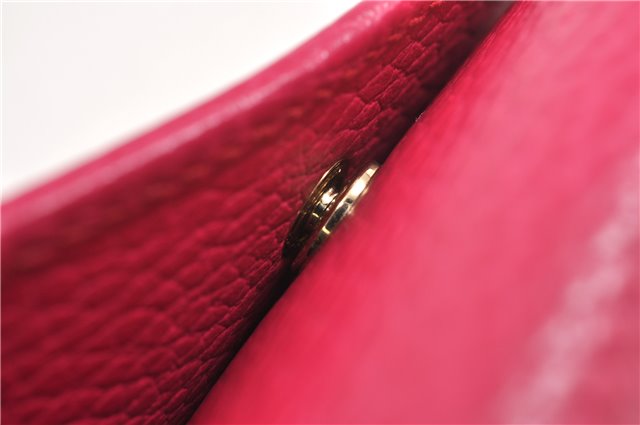 Authentic GUCCI Swing Vintage６Six Hooks Key Case Leather 354499 Pink 1374G