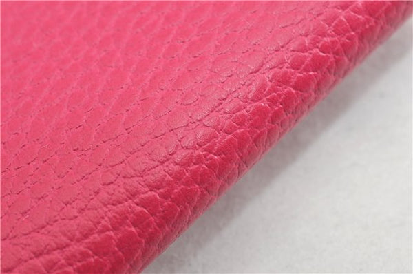 Authentic GUCCI Swing Vintage６Six Hooks Key Case Leather 354499 Pink 1374G