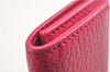 Authentic GUCCI Swing Vintage６Six Hooks Key Case Leather 354499 Pink 1374G