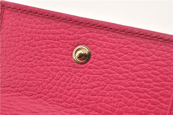 Authentic GUCCI Swing Vintage６Six Hooks Key Case Leather 354499 Pink 1374G
