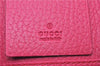 Authentic GUCCI Swing Vintage６Six Hooks Key Case Leather 354499 Pink 1374G