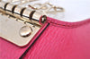 Authentic GUCCI Swing Vintage６Six Hooks Key Case Leather 354499 Pink 1374G