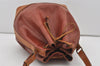 Authentic Louis Vuitton Epi Noe Bi-color Brown Drawstring Bag M44028 LV 1374I