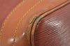 Authentic Louis Vuitton Epi Noe Bi-color Brown Drawstring Bag M44028 LV 1374I