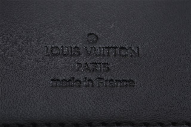 Authentic Louis Vuitton Monogram Shadow Zippy Wallet Vertical M62902 Box 1376F