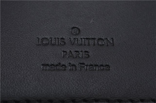 Authentic Louis Vuitton Monogram Shadow Zippy Wallet Vertical M62902 Box 1376F