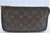Authentic Louis Vuitton Monogram Pochette Accessoires Pouch M51980 LV 1377B