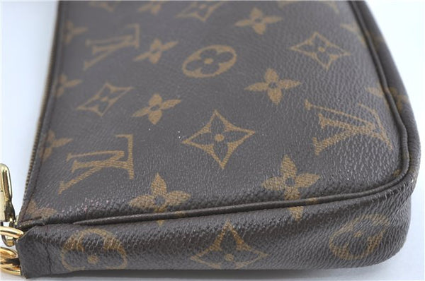 Authentic Louis Vuitton Monogram Pochette Accessoires Pouch M51980 LV 1377B