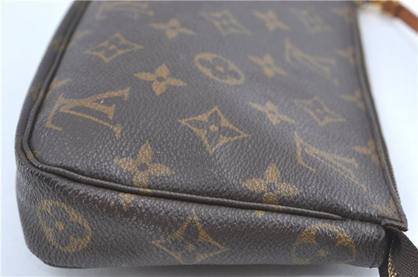 Authentic Louis Vuitton Monogram Pochette Accessoires Pouch M51980 LV 1377B