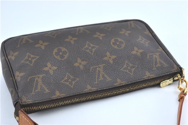 Authentic Louis Vuitton Monogram Pochette Accessoires Pouch M51980 LV 1377B