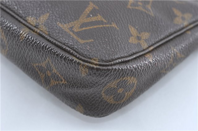Authentic Louis Vuitton Monogram Pochette Accessoires Pouch M51980 LV 1377B