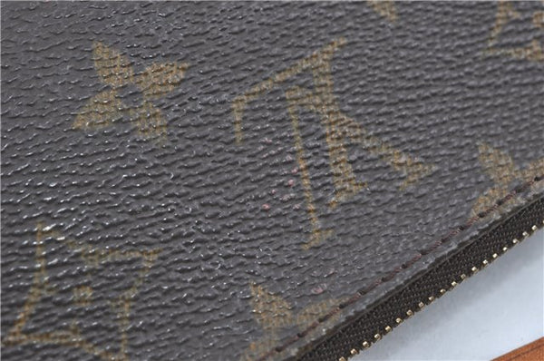 Authentic Louis Vuitton Monogram Pochette Accessoires Pouch M51980 LV 1377B