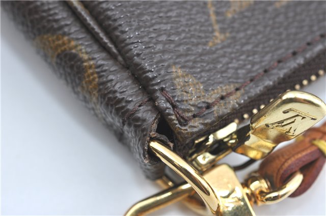 Authentic Louis Vuitton Monogram Pochette Accessoires Pouch M51980 LV 1377B