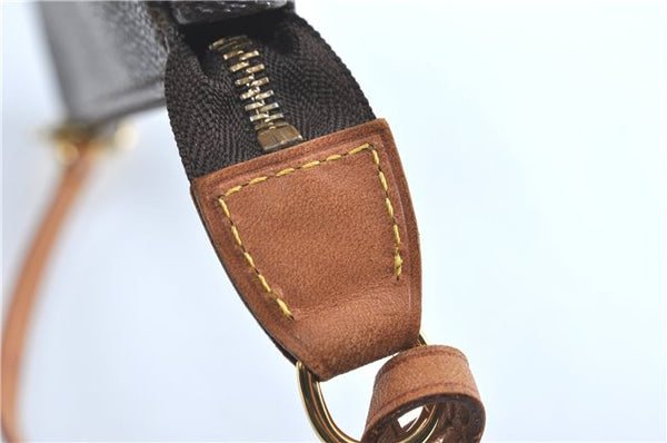 Authentic Louis Vuitton Monogram Pochette Accessoires Pouch M51980 LV 1377B