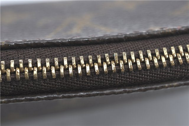 Authentic Louis Vuitton Monogram Pochette Accessoires Pouch M51980 LV 1377B