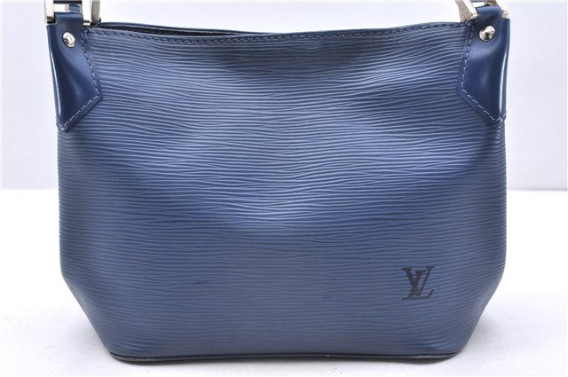 Authentic Louis Vuitton Epi Mandara PM Shoulder Bag Purse Blue M5893G LV 1377E
