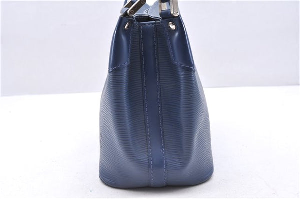 Authentic Louis Vuitton Epi Mandara PM Shoulder Bag Purse Blue M5893G LV 1377E