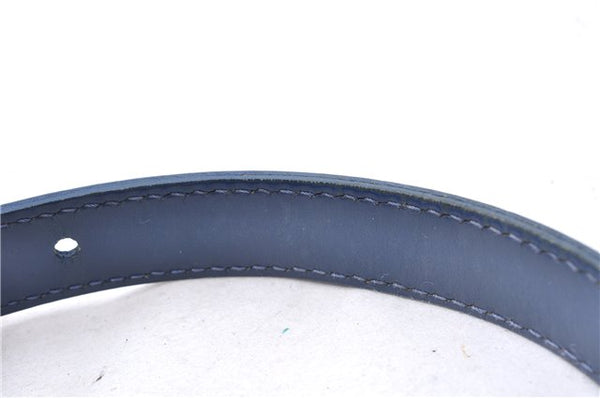 Authentic Louis Vuitton Epi Mandara PM Shoulder Bag Purse Blue M5893G LV 1377E