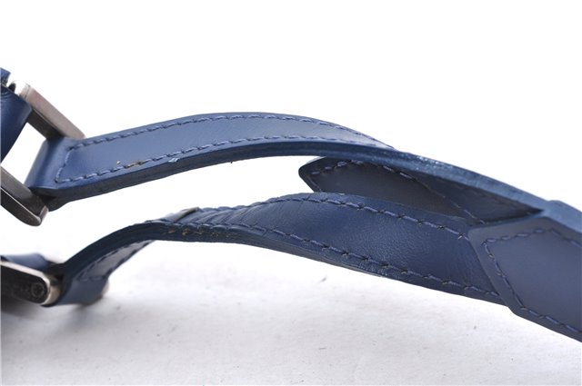 Authentic Louis Vuitton Epi Mandara PM Shoulder Bag Purse Blue M5893G LV 1377E