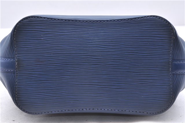 Authentic Louis Vuitton Epi Mandara PM Shoulder Bag Purse Blue M5893G LV 1377E