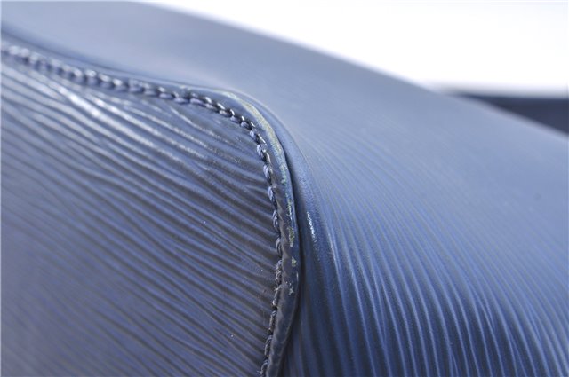 Authentic Louis Vuitton Epi Mandara PM Shoulder Bag Purse Blue M5893G LV 1377E