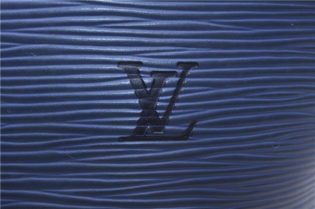 Authentic Louis Vuitton Epi Mandara PM Shoulder Bag Purse Blue M5893G LV 1377E