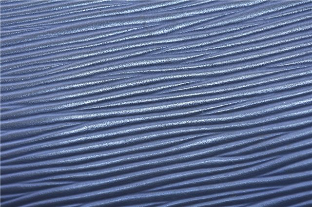 Authentic Louis Vuitton Epi Mandara PM Shoulder Bag Purse Blue M5893G LV 1377E