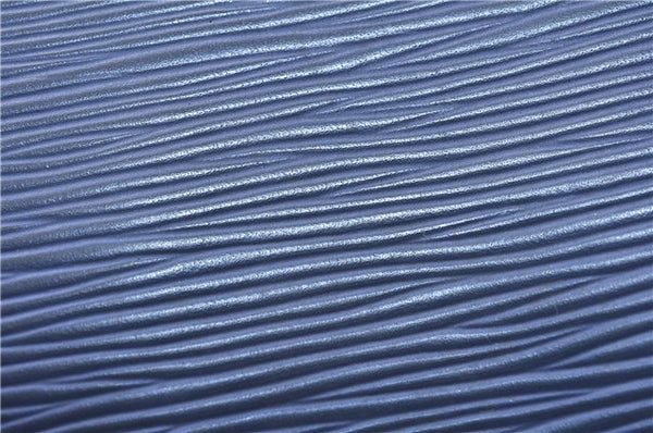 Authentic Louis Vuitton Epi Mandara PM Shoulder Bag Purse Blue M5893G LV 1377E