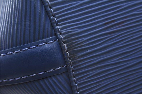 Authentic Louis Vuitton Epi Mandara PM Shoulder Bag Purse Blue M5893G LV 1377E