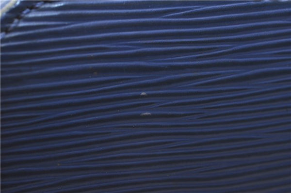 Authentic Louis Vuitton Epi Mandara PM Shoulder Bag Purse Blue M5893G LV 1377E