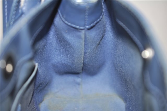 Authentic Louis Vuitton Epi Mandara PM Shoulder Bag Purse Blue M5893G LV 1377E