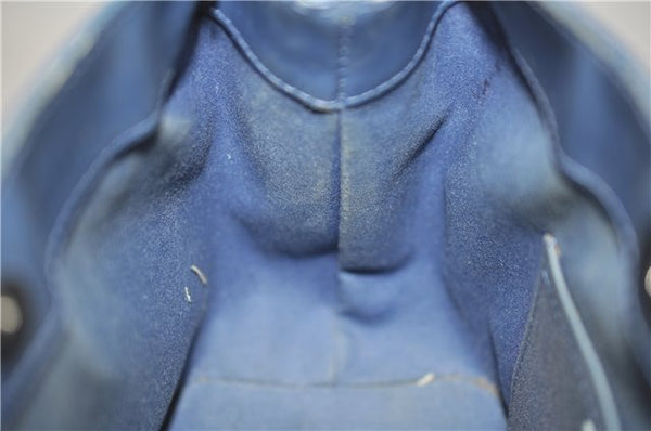 Authentic Louis Vuitton Epi Mandara PM Shoulder Bag Purse Blue M5893G LV 1377E