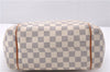 Authentic Louis Vuitton Damier Azur Totally PM Tote Bag White N41280 LV 1377F