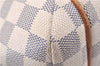 Authentic Louis Vuitton Damier Azur Totally PM Tote Bag White N41280 LV 1377F