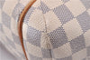 Authentic Louis Vuitton Damier Azur Totally PM Tote Bag White N41280 LV 1377F