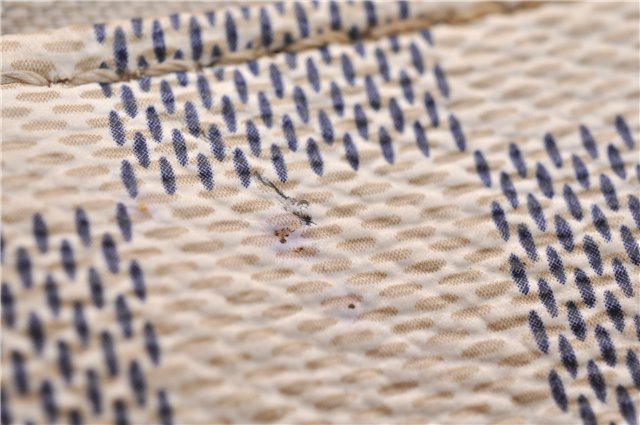 Authentic Louis Vuitton Damier Azur Totally PM Tote Bag White N41280 LV 1377F