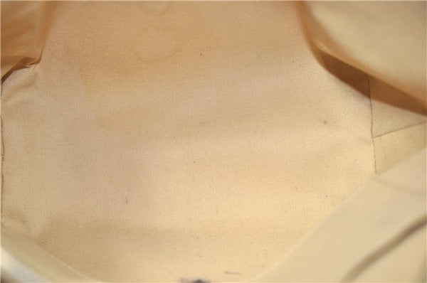 Authentic Louis Vuitton Damier Azur Totally PM Tote Bag White N41280 LV 1377F