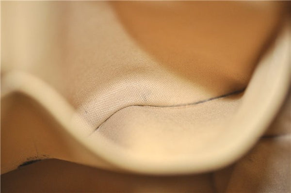 Authentic Louis Vuitton Damier Azur Totally PM Tote Bag White N41280 LV 1377F