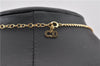 Authentic Christian Dior Gold Tone Chain Pendant Necklace CD 1377G