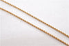 Authentic Christian Dior Gold Tone Chain Pendant Necklace CD 1377G