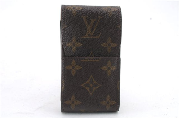 Authentic Louis Vuitton Monogram Etui Cigarette Case M63024 LV 1378D