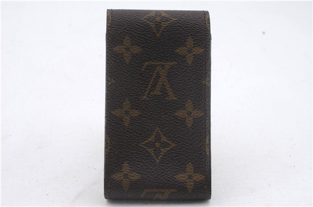 Authentic Louis Vuitton Monogram Etui Cigarette Case M63024 LV 1378D