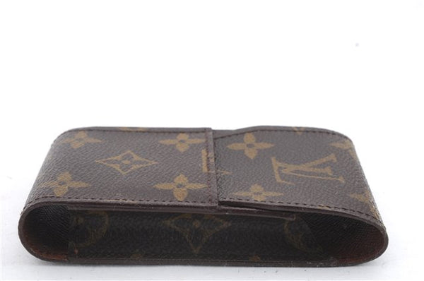 Authentic Louis Vuitton Monogram Etui Cigarette Case M63024 LV 1378D