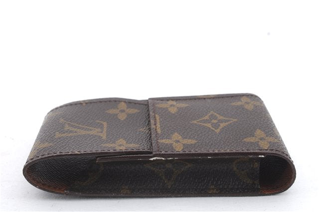 Authentic Louis Vuitton Monogram Etui Cigarette Case M63024 LV 1378D