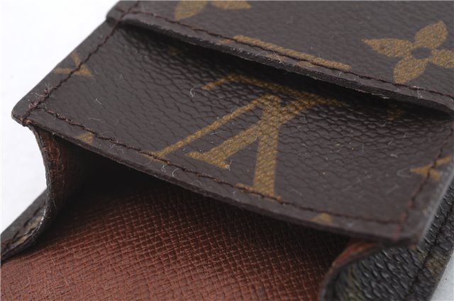 Authentic Louis Vuitton Monogram Etui Cigarette Case M63024 LV 1378D