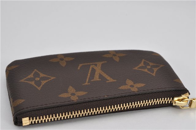 Authentic Louis Vuitton Monogram Pochette Cles Coin Purse Case M62650 Box 1378F