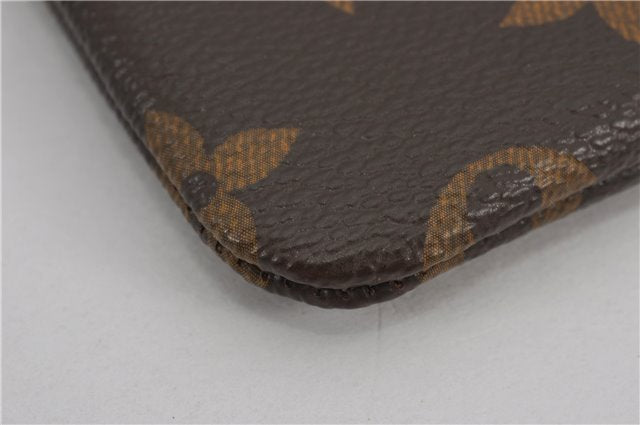 Authentic Louis Vuitton Monogram Pochette Cles Coin Purse Case M62650 Box 1378F