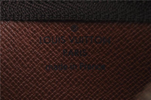 Authentic Louis Vuitton Monogram Pochette Cles Coin Purse Case M62650 Box 1378F